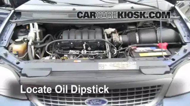 2002 Ford Windstar SEL 3.8L V6 Oil Check Oil Level
